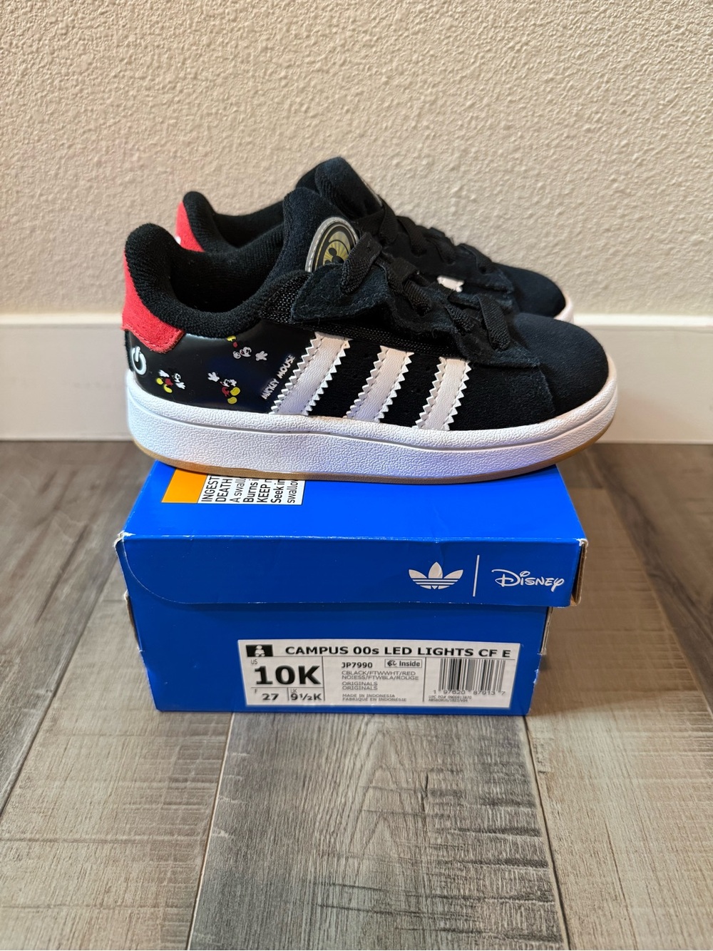 adidas campus 00s Led Lights Disney Sz 10K